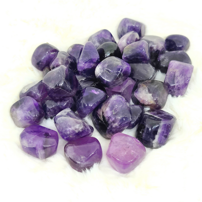 Amethyst Tumbled Stone for Protection, Purification and Spirituality