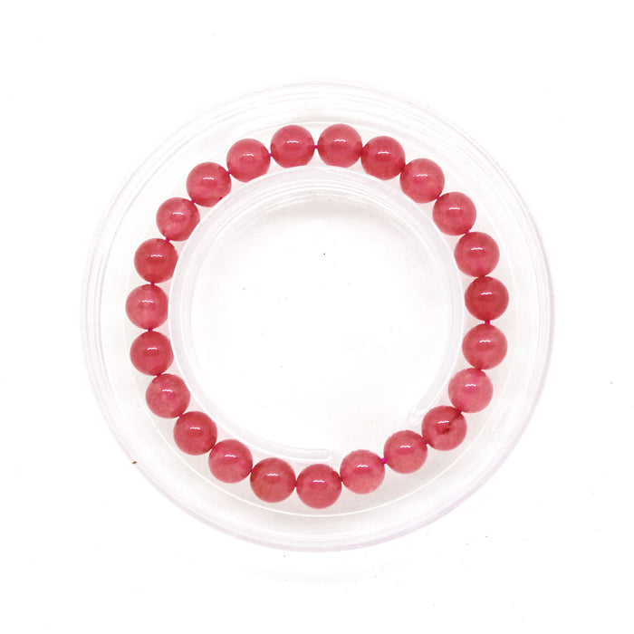 Certified & Energised Cherry Quartz Bracelet