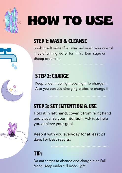 Energized Crystals for Fertility - Intention Kit
