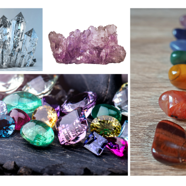 What is the difference between Gemstones & Crystals?