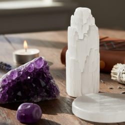 Amethyst vs. Selenite: Which is the Best Crystal for Your Spiritual Toolkit?