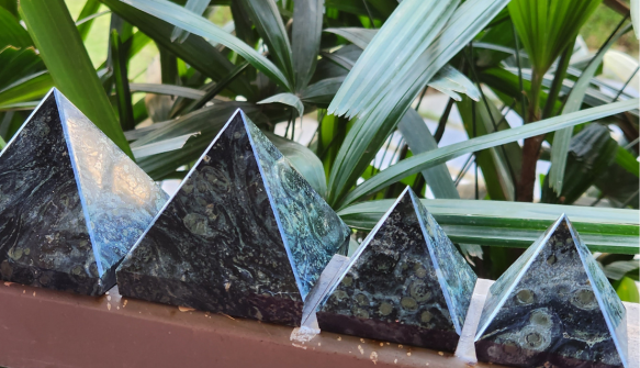 Natural Ruby in Kyanite Pyramid Benefits