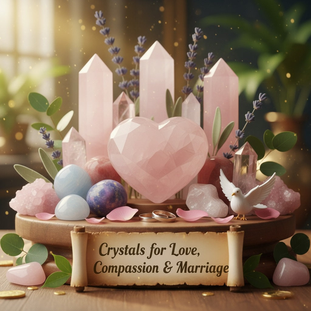 Crystals for Love, Compassion & Marriage