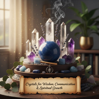 Crystals for Wisdom, Communication & Spiritual Growth