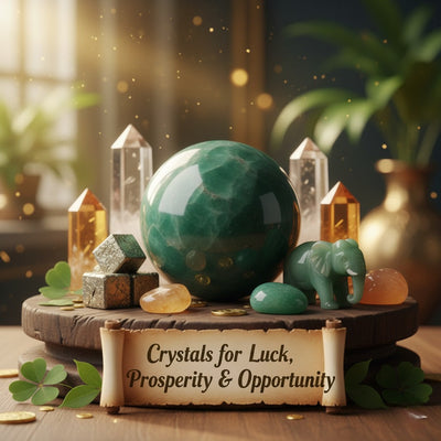 Crystals for Luck, Prosperity, Opportunity