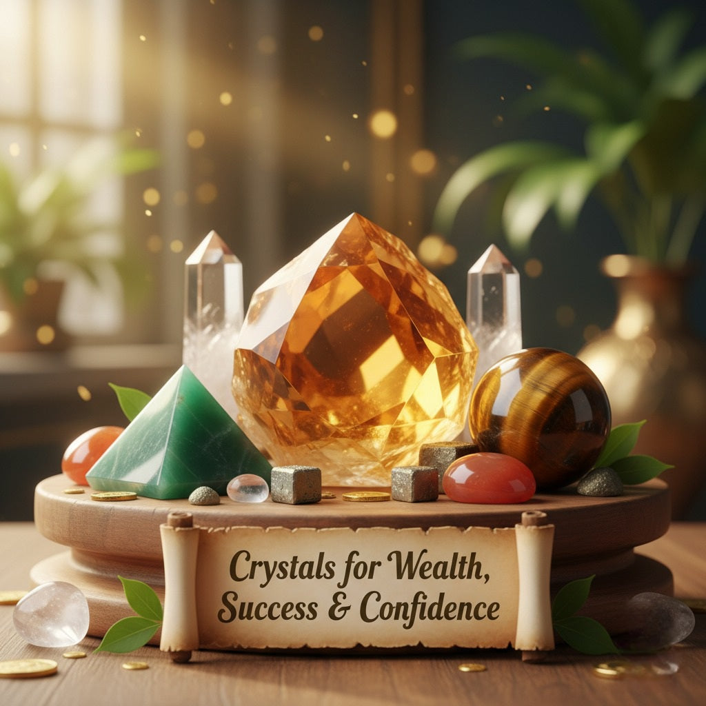 Crystals for Wealth, Success & Confidence