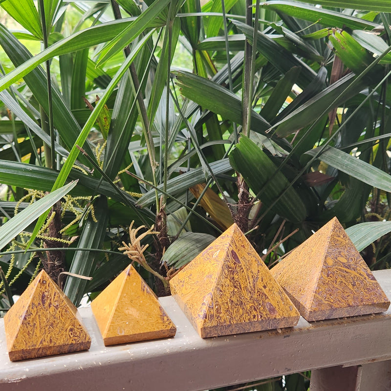 Natural Mariam Jasper Crystal Pyramid