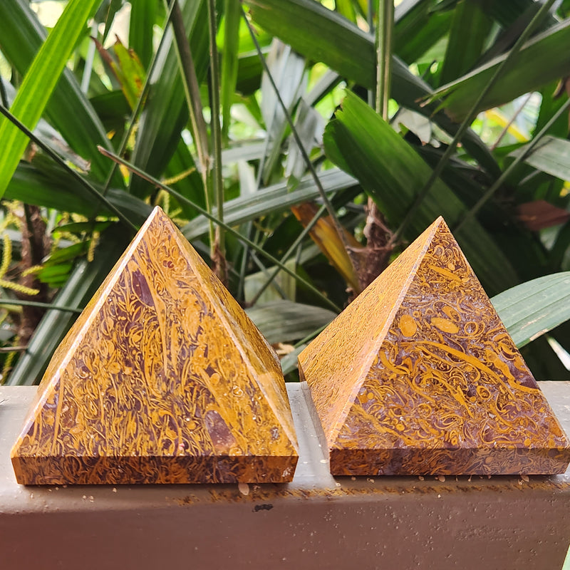 Natural Mariam Jasper Crystal Pyramid
