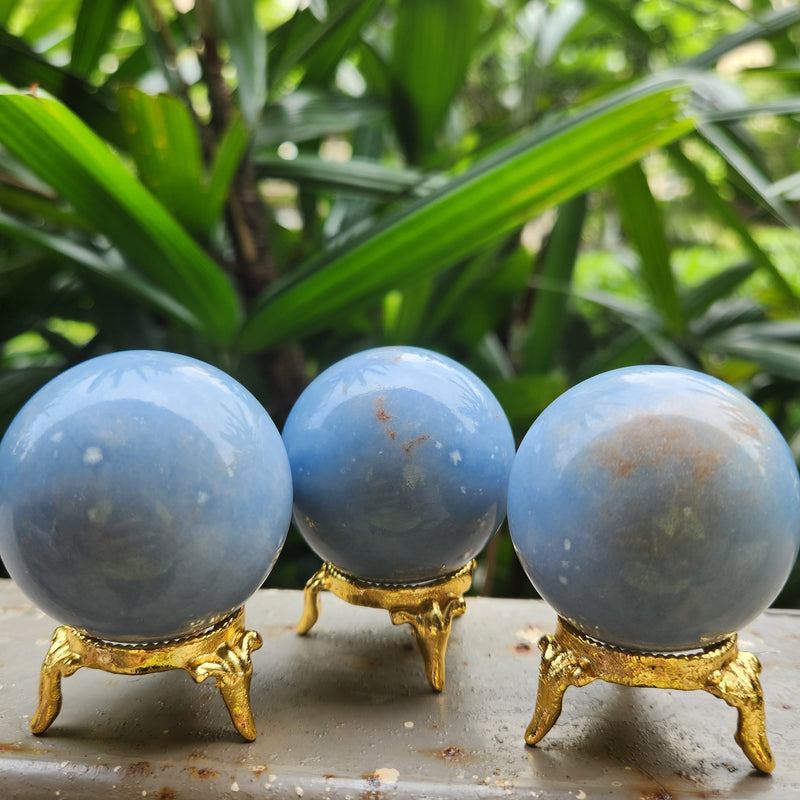Angelite Crystal Ball Sphere