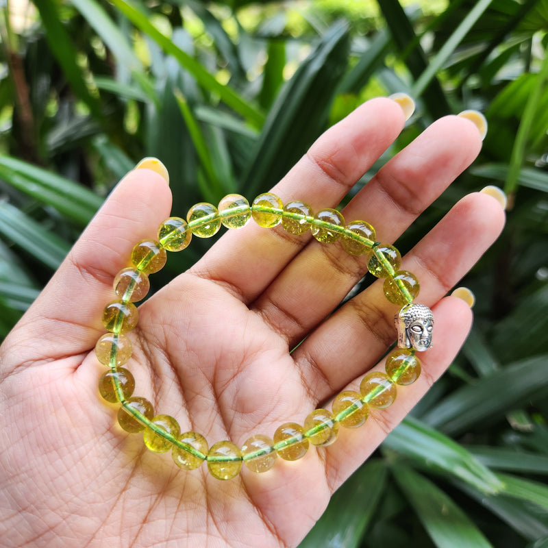Certified & Energised Peridot Bracelet