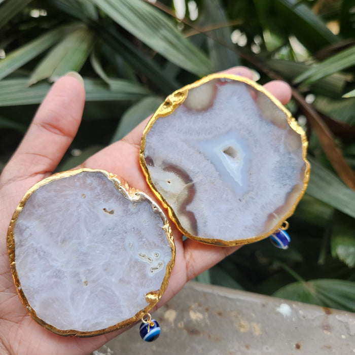 Crystal Agate Shubh Labh for Home, Offices
