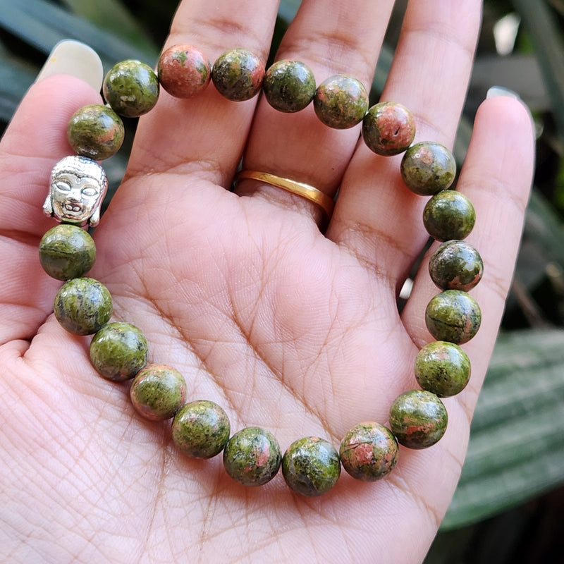 Certified & Energised Unakite Bracelet