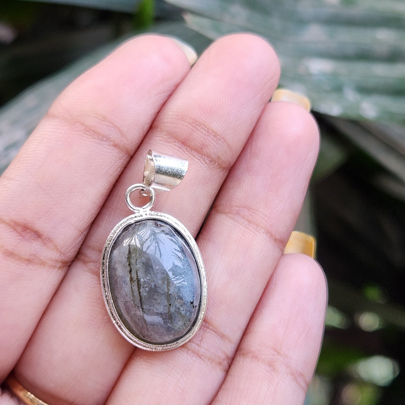 Certified Labradorite Small Pendant without Chain
