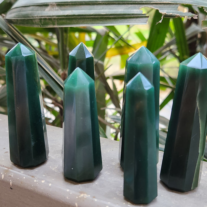 Green Jade Wand / Tower