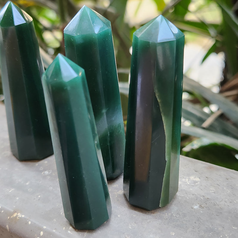 Green Jade Wand / Tower
