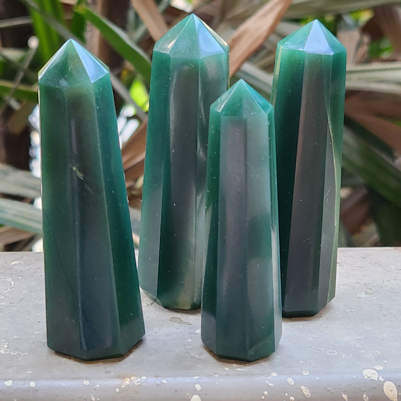Green Jade Wand / Tower