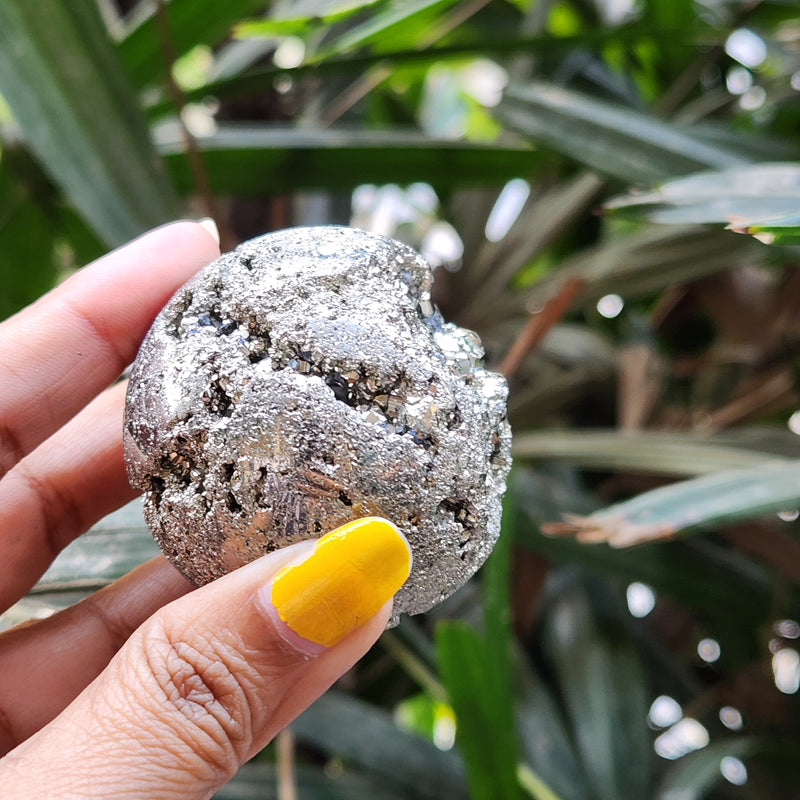 Peru Pyrite Crystal Ball Sphere
