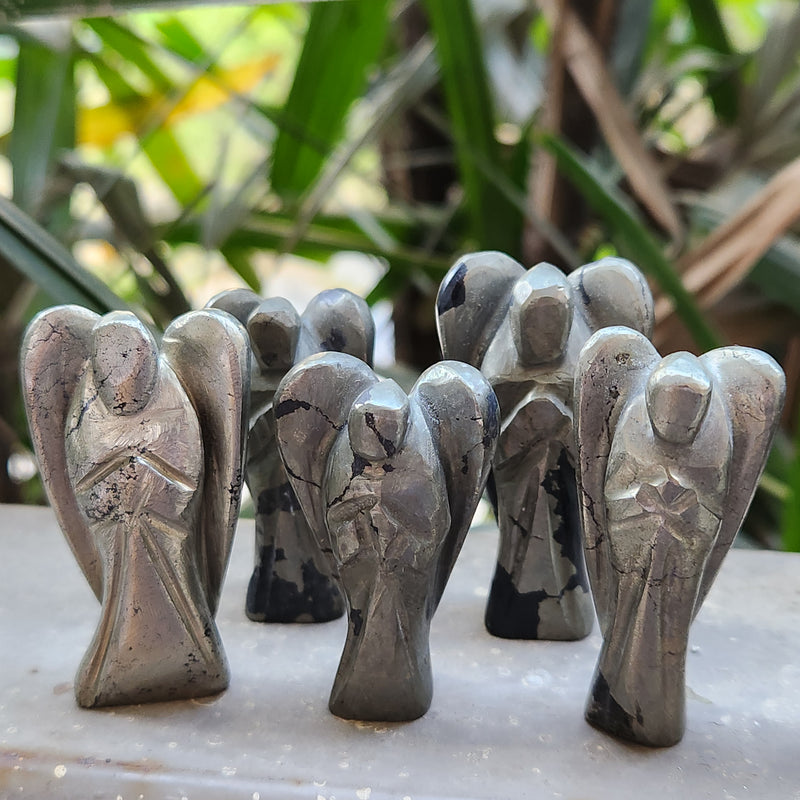 Certified Pyrite Angel