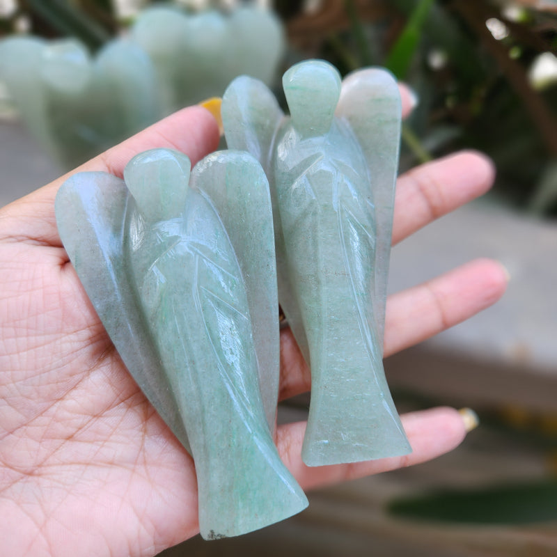 Green Aventurine Angel