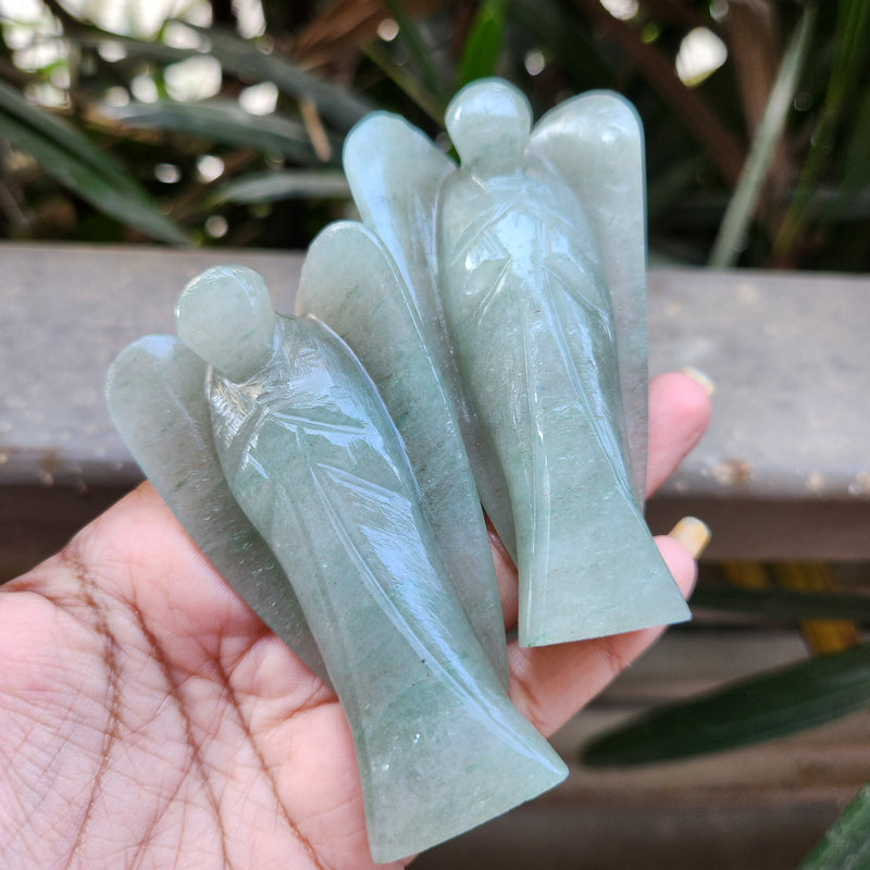 Green Aventurine Angel
