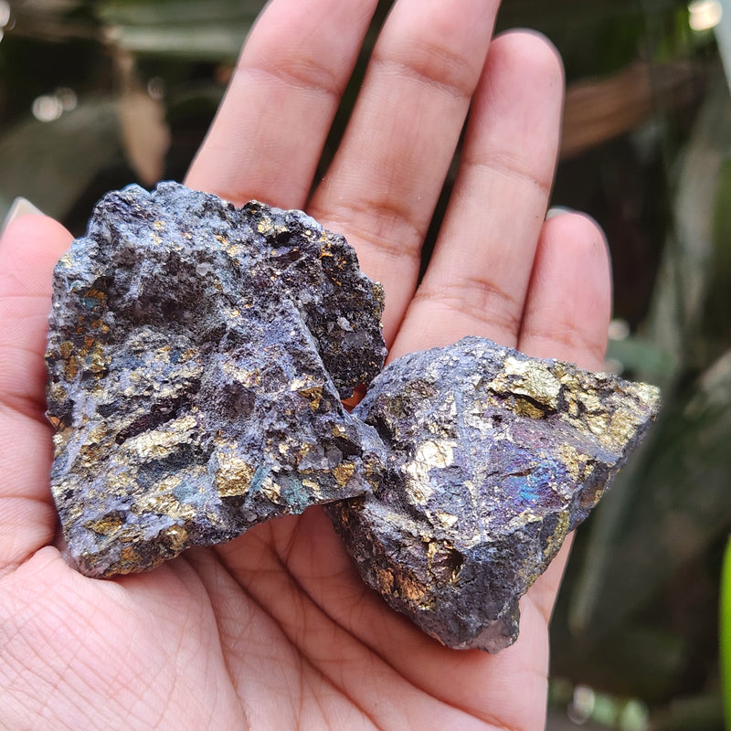 Chalcopyrite Clusters for Spiritual Awakening, Reducing Stress, Clarity