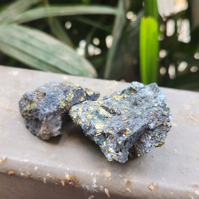 Chalcopyrite Clusters for Spiritual Awakening, Reducing Stress, Clarity