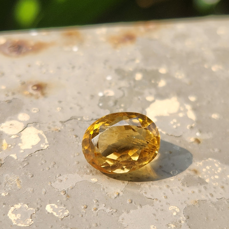 Citrine (Sunela) Gemstone- 5.51 Carat