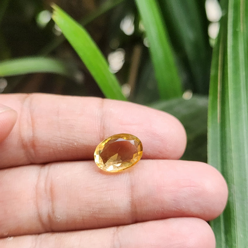 Citrine (Sunela) Gemstone- 6.08 Carat