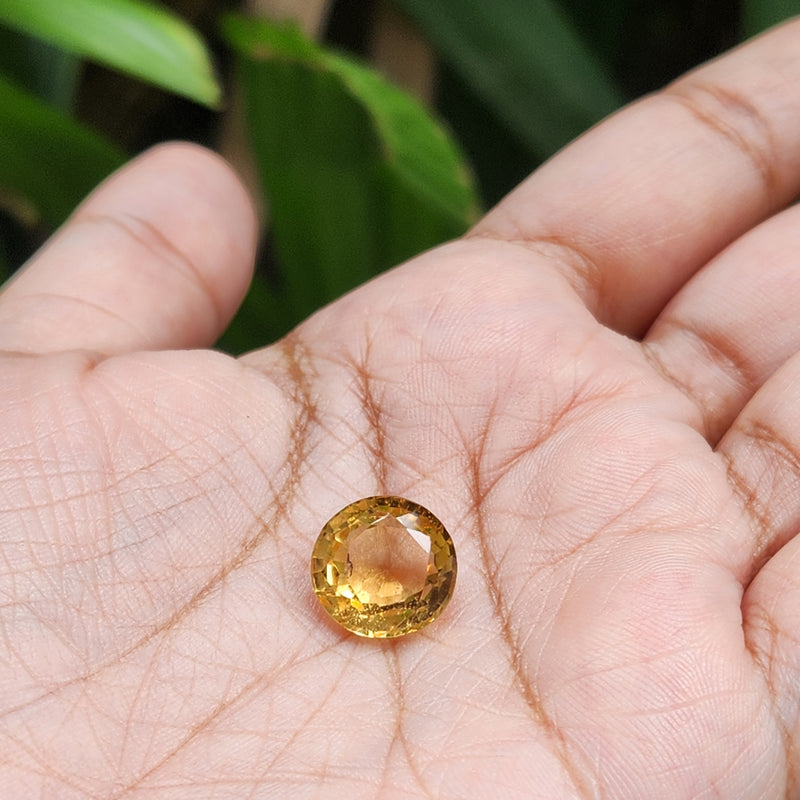 Citrine (Sunela) Gemstone- 5.96 carat