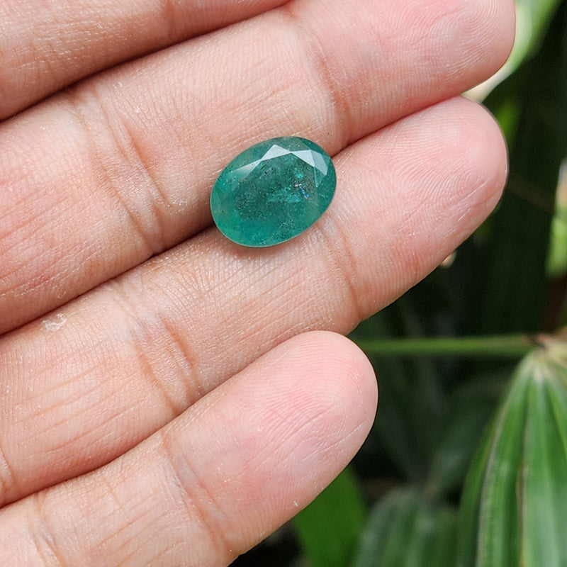 Emerald (Panna) Zambian Gemstone- 6.59 Carat