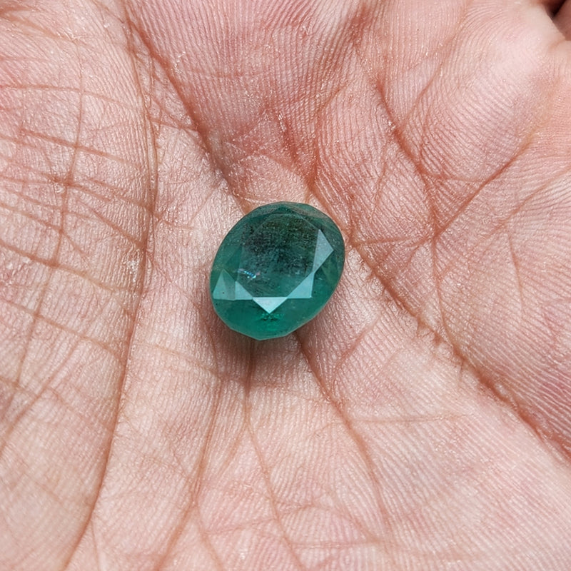 Emerald (Panna) Zambian Gemstone- 6.59 Carat
