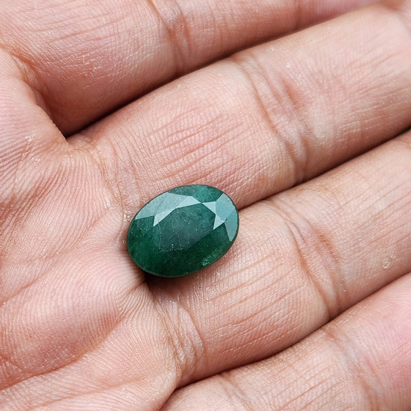 Emerald (Panna) Zambian Gemstone- 7.73 Carat