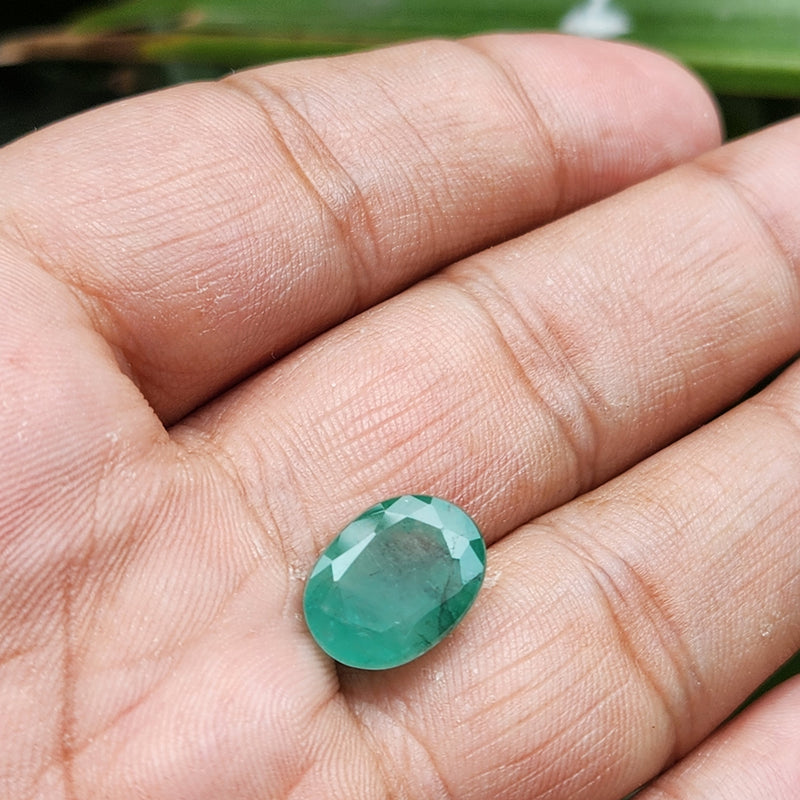 Emerald (Panna) Zambian Gemstone- 6.65 Carat