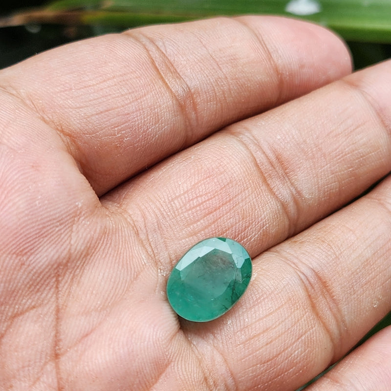 Emerald (Panna) Zambian Gemstone- 6.65 Carat