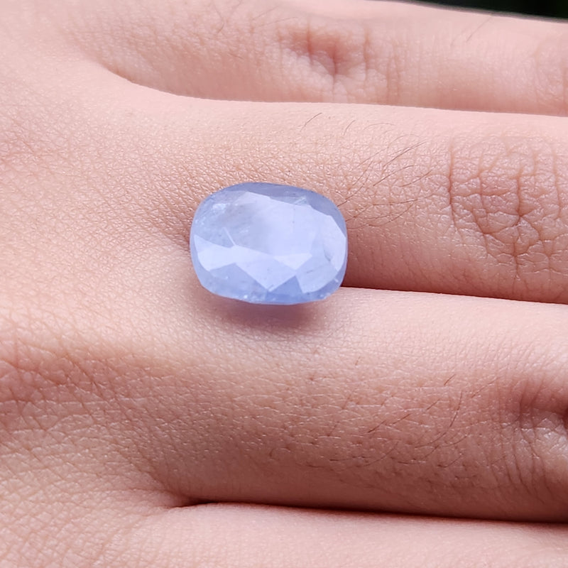 Blue Sapphire Neelam Gemstone from Burma (Maynmar)- 7.18 Carats