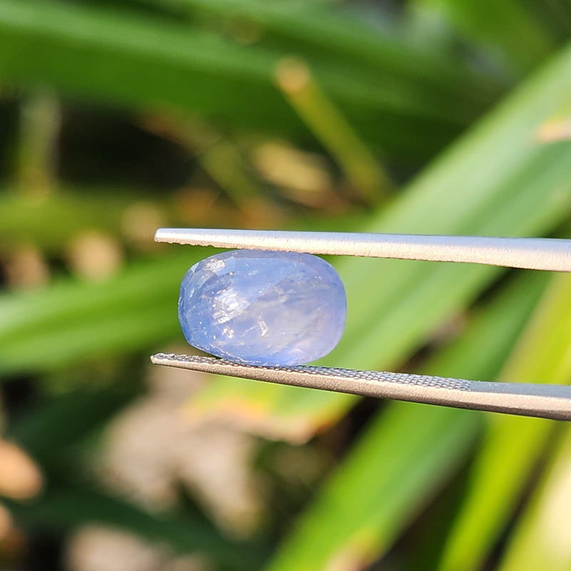 Blue Sapphire Neelam Gemstone from Burma (Maynmar)- 5.01 Carats
