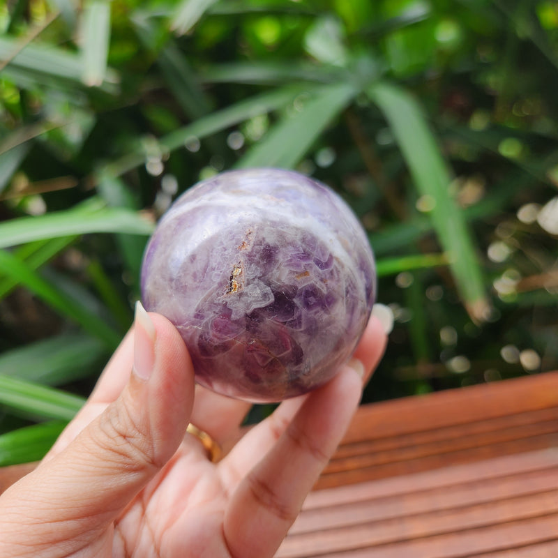 Amethyst Crystal Ball Sphere