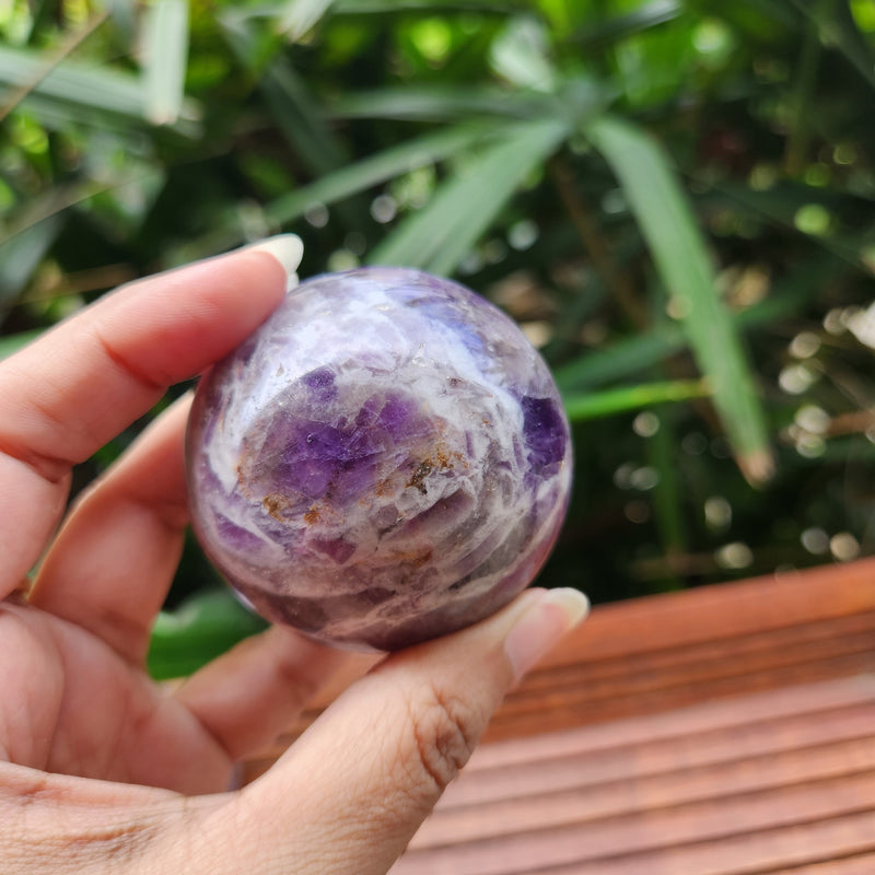 Amethyst Crystal Ball Sphere