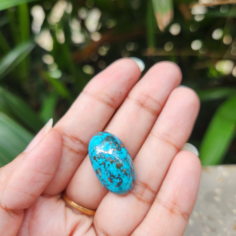 Irani Firoza Turquoise Stone- 23.26 Carat