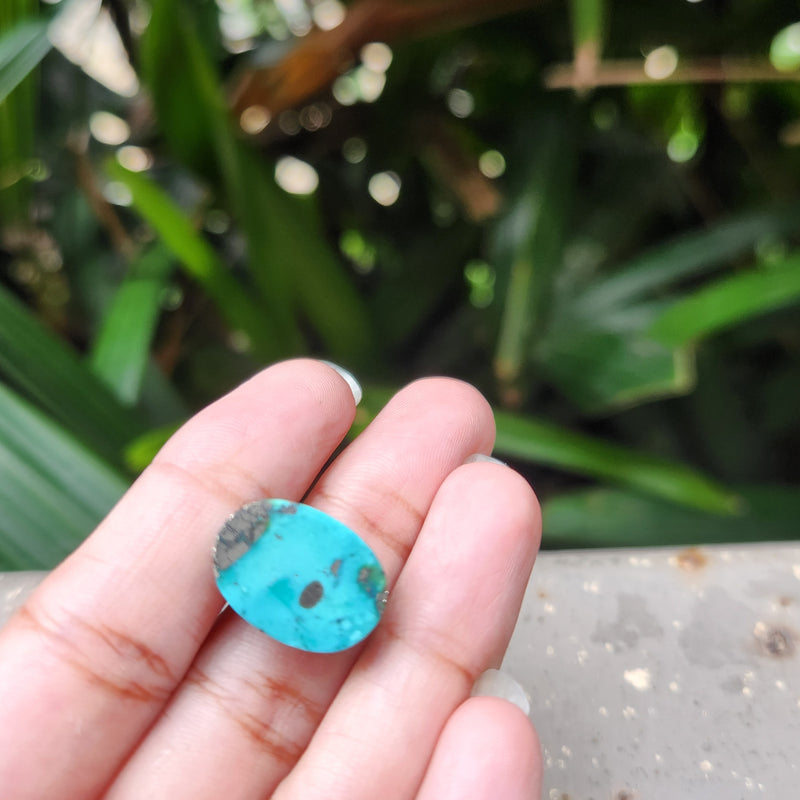 Irani Firoza Turquoise Stone- 12.53 Carat