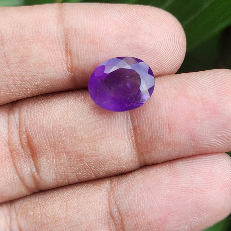 Certified Amethyst Gemstone from Brazil - 5.97 Carats