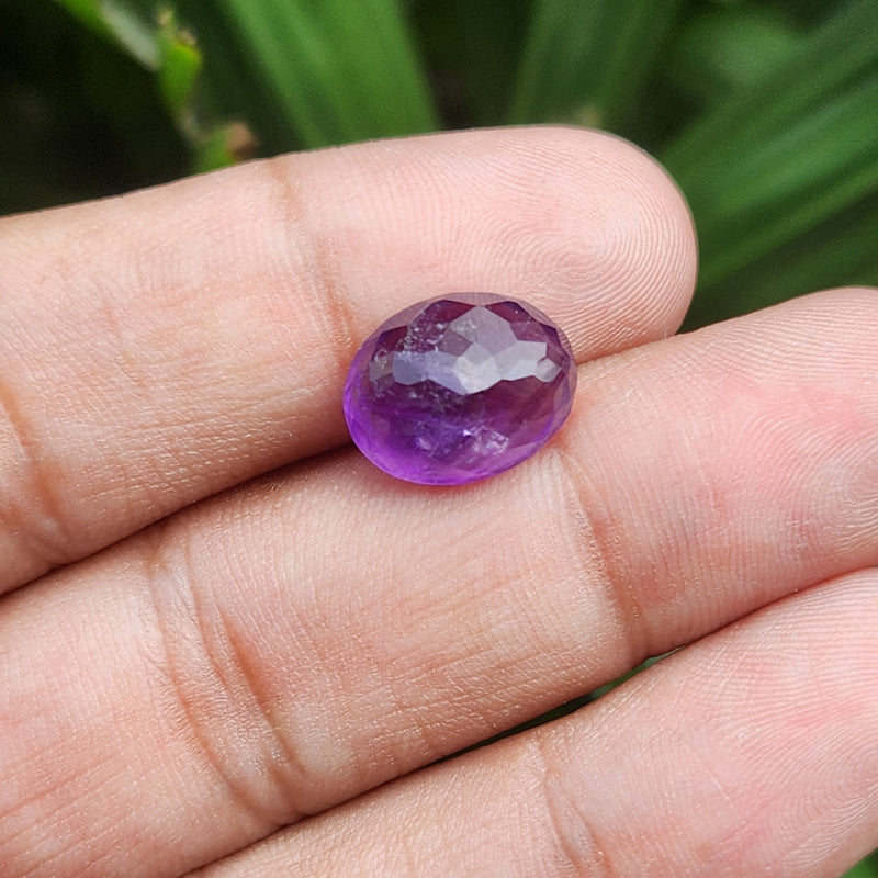 Certified Amethyst Gemstone from Brazil - 6.68 carats