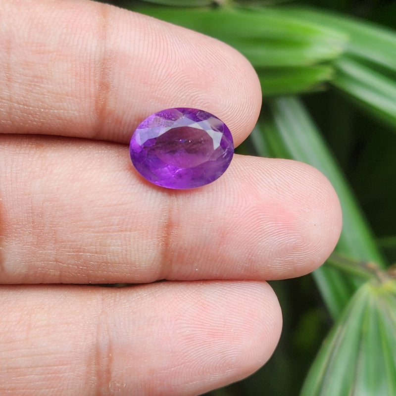 Certified Amethyst Gemstone from Brazil -5.96 Carats