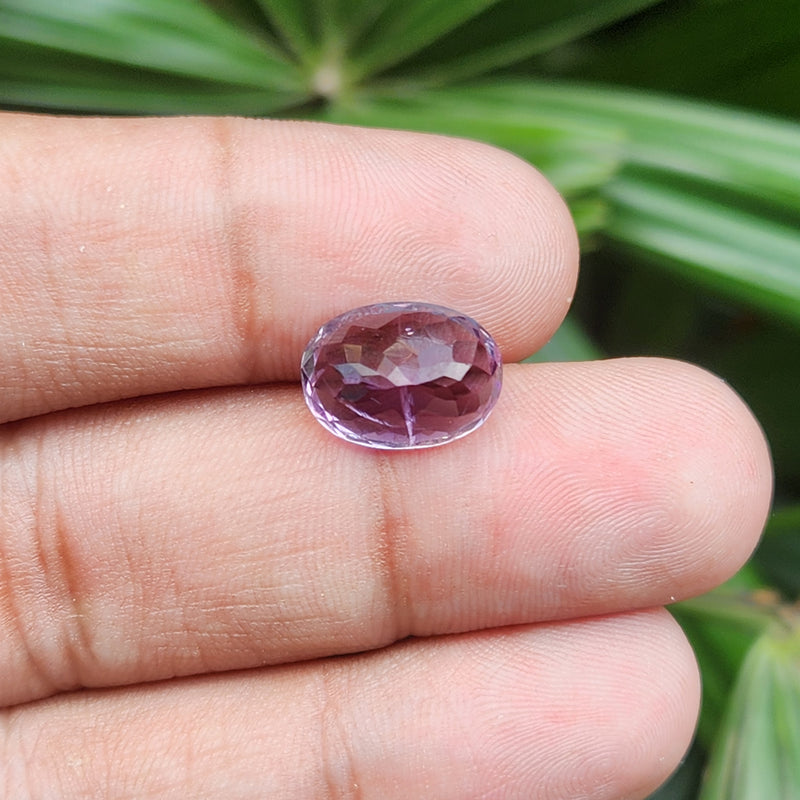 Certified Amethyst Gemstone from Brazil - 5.62 Carats