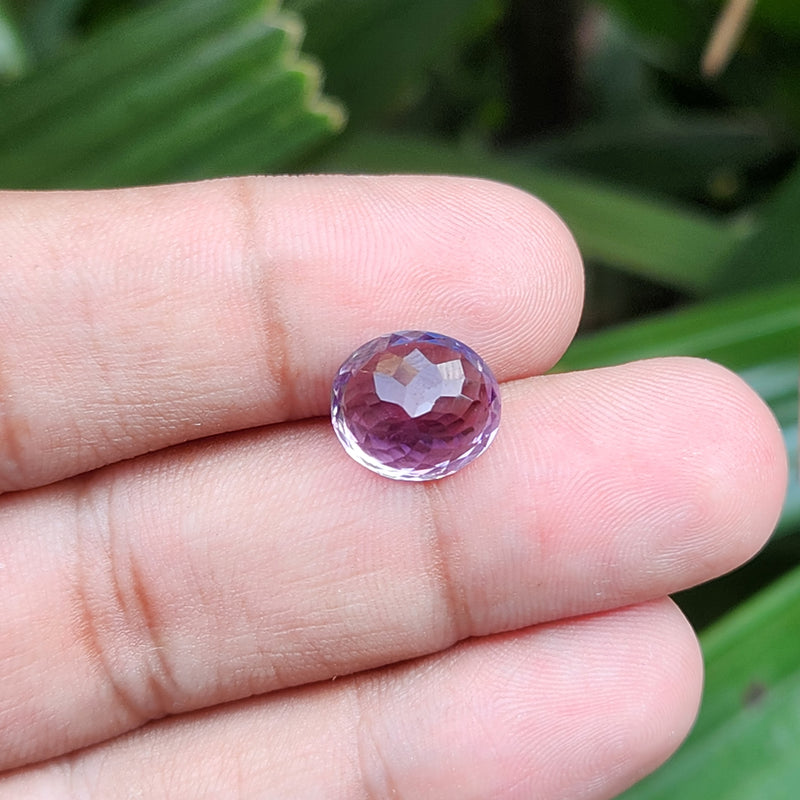 Certified Amethyst Gemstone from Brazil - 5.38 Carats