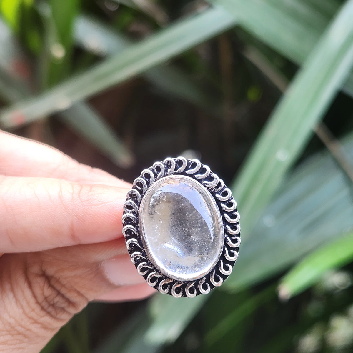 Buy Certified Clear Quartz Rings Online-R8 - Know Price and Benefits ...