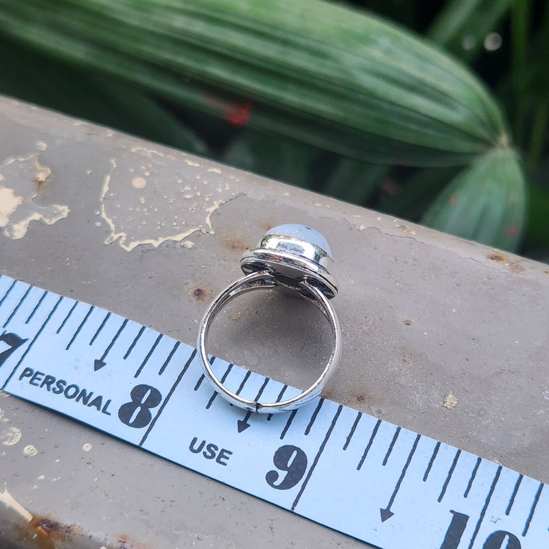 Certified Moonstone Adjustable Ring-R20