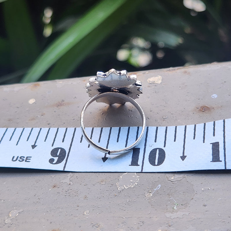 Certified Amethyst Adjustable Rings- Design 11