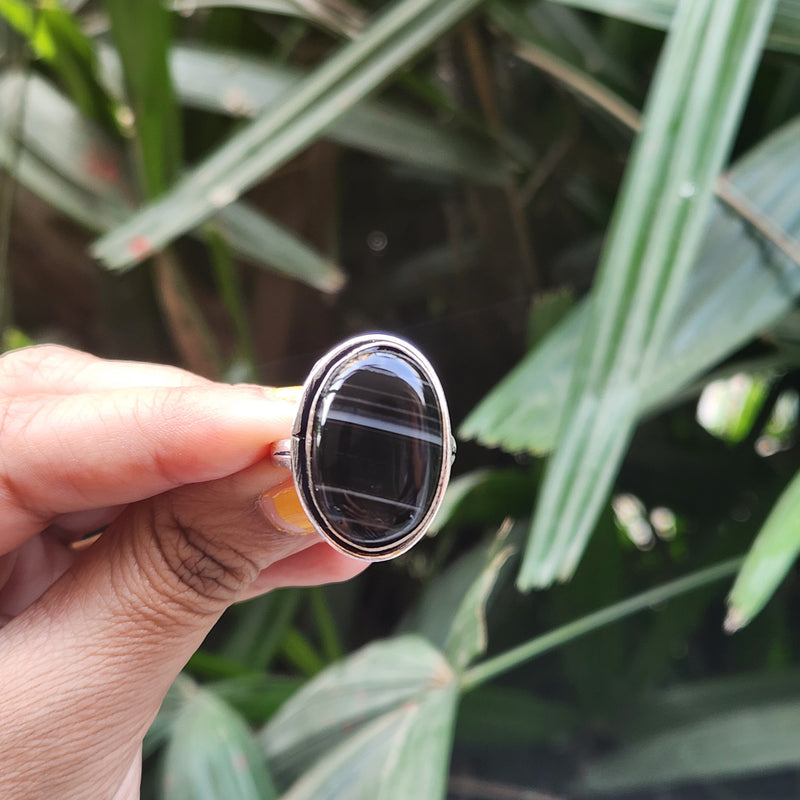 Certified Sulemani Hakik Adjustable Rings- Design 40