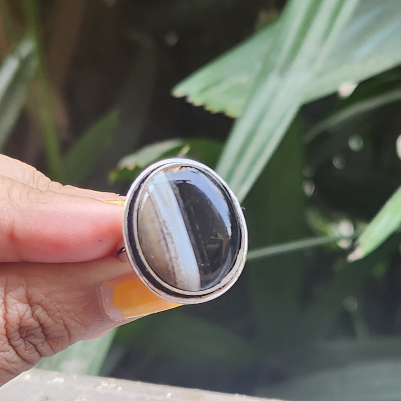 Certified Sulemani Hakik Adjustable Rings- Design 42
